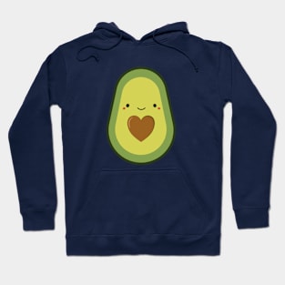 Cute and kawaii foodie avocado Hoodie